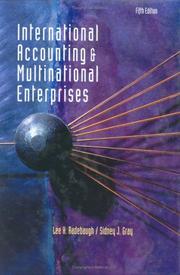 International accounting and multinational enterprises