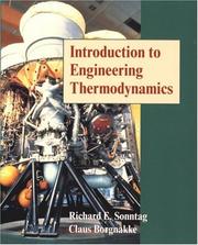 Cover of: Introduction to Engineering Thermodynamics