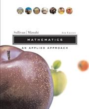 Cover of: Mathematics: An Applied Approach