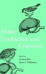Cover of: Brain Evolution and Cognition