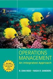 Cover of: Operations Management: An Integrated Approach