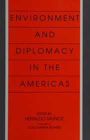 Cover of: Environment and diplomacy in the Americas