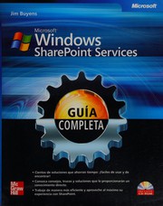 Cover of: Windowsʼ SharePointʼ Services: guía completa