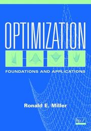 Optimization : foundations and applications