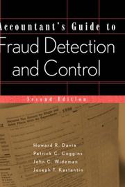 Accountant's guide to fraud detection and control by Howard R. Davia, Patrick C. Coggins, John C. Wideman, Joseph T. Kastantin