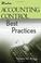 Cover of: Accounting control best practices