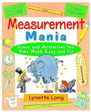 Measurement mania : games and activities that make math easy and fun