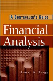 Cover of: Financial Analysis by Steven M. Bragg