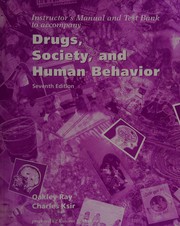 Cover of: Drugs, Society, and Human Behavior