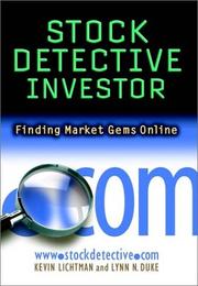 Stock detective investor by Kevin Lichtman, Kevin Lichtman, Lynn N. Duke