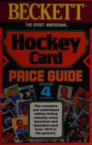 Cover of: Hockey Card Price Guide (Sport Americana Hockey Card Price Guide)