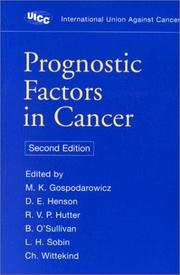 Prognostic factors in cancer