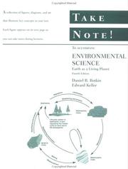 Cover of: Environmental Science, Take Note!: Earth as a Living Planet