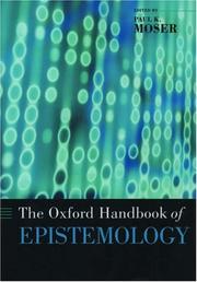 The Oxford handbook of epistemology