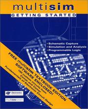Cover of: Fundamentals of Electronic Circuit Design, Getting Started: MultiSim Textbook Edition