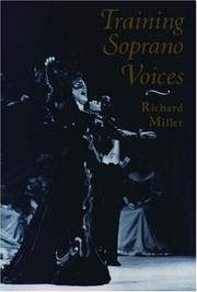 Cover of: Training soprano voices
