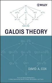 Cover of: Galois Theory