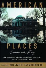 Cover of: American Places: Encounters with History