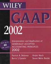 Wiley GAAP 2002 : interpretation and application of generally accepted accounting principles