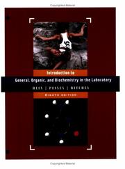 Cover of: General, Organic & Biochemistry in the Laboratory, Introduction to