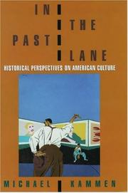 Cover of: In the Past Lane: Historical Perspectives on American Culture