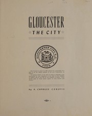 Cover of: Gloucester, the city: [commemorating its eightieth anniversary]