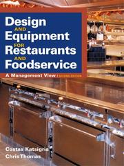 Design and equipment for restaurants and foodservice : a management view