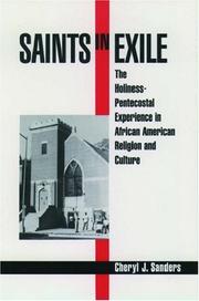 Saints in Exile by Cheryl J. Sanders