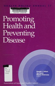 Cover of: Promoting health and preventing disease