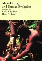 Cover of: Meat-Eating and Human Evolution (Human Evolution Series)