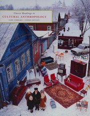 Cover of: Classic readings in cultural anthropology