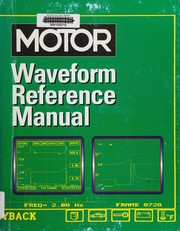 Cover of: Motor waveform reference manual: engine management, ignition, and emissions system diagnosis