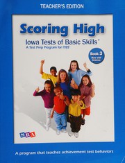 Cover of: Scoring high: Iowa tests of Basic Skills, a test prep program for ITBS