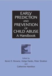 Early prediction and prevention of child abuse : a handbook