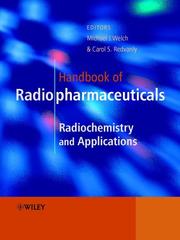 Cover of: Handbook of Radiopharmaceuticals