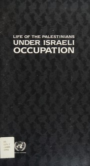 Cover of: Life of Palestinian Under Israeli Occupation