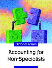 Cover of: Accounting for Non Specialists by Michael Jones
