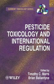 Pesticide toxicology and international regulation