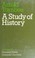 Cover of: Study of History (R.I.I.A.)