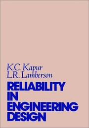 Cover of: Reliability in engineering design