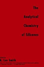 The Analytical chemistry of silicones