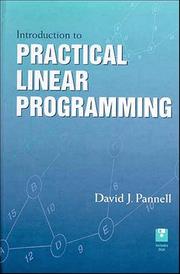 Introduction to practical linear programming