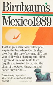 Cover of: Birnbaum's Mexico 1989 by Stephen Birnbaum