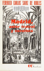 Cover of: Madrid: autor teatral y cuentista.