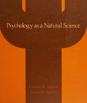 Cover of: Psychology as a natural science