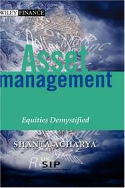 Asset management : equities demystified