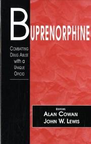 Cover of: Buprenorphine: combatting drug abuse with a unique opioid
