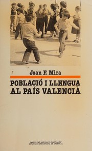 Població i llengua al País Valencià by Mira, Joan F.