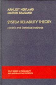 System reliability theory : models and statistical methods