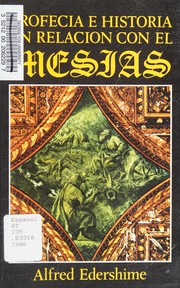 Cover of: Profecia e historia en relacion con el mesias